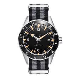 41MM Sapphire Glass 100m Waterproof Japan Automatic Luminous Mens Watch Nylon Strap