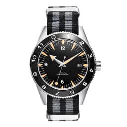 41MM Sapphire Glass 100m Waterproof Japan Automatic Luminous Mens Watch Nylon Strap