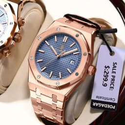 POEDAGAR Luxury Business Man Wristwatch Waterproof Luminous Date Men Watch Stainless Steel Fashion Quartz Watches For Men Reloj
