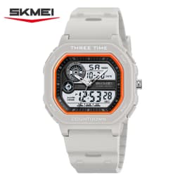 SKMEI 2641 New Leisure Sports Dual Display Men's Digital Watch Waterproof Multifunctional Electronic Military Watch Reloj Hombre