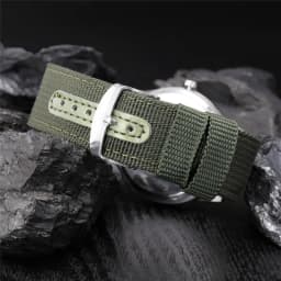 Students Brand Watches Men Fashion Casual Nylon Band Sports Simple Date Quartz Watch Black Erkek Barato Saat Relogio Masculino