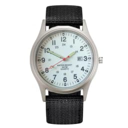 Students Brand Watches Men Fashion Casual Nylon Band Sports Simple Date Quartz Watch Black Erkek Barato Saat Relogio Masculino