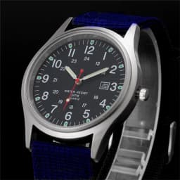 Students Brand Watches Men Fashion Casual Nylon Band Sports Simple Date Quartz Watch Black Erkek Barato Saat Relogio Masculino
