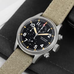 Militado ML1868KF Retro VK67 Quartz Chronograph Watch Stainless Steel Case 3 Dial Waterproof 100M Multifunction Military Watch