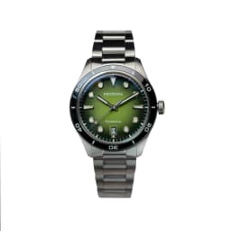 Proxima PX1697 39mm Men Watch White Enamel Dial Bubble Sapphire PT5000 SW200 Automatic Mechanical Vintage Watches 20Bar Luminous