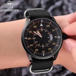 ADDIESDIVE Men Watches Luxury Luminous Wristwatches Reloj Hombre 50M Waterproof Date Men's Quartz Watch Relogio Masculino