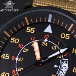 ADDIESDIVE Men Watches Luxury Luminous Wristwatches Reloj Hombre 50M Waterproof Date Men's Quartz Watch Relogio Masculino