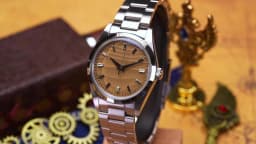 ADDIESDIVE Hot Sale AD2030 Without LOGO Watch Stainless Steel 100M Waterproof Quartz Watches 3D Sand Dial Men's Wristwatch Dress