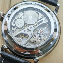 Minimalist Mechanical Wristwatch Watch Unisex Automatic Movement Vintage Hat Glass Timepieces Branded Design