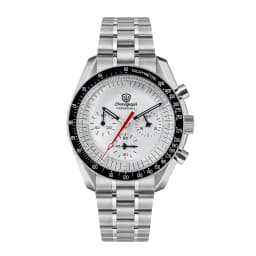 Watchdives New Wd1863 Quartz Men Watch VK63 Chronograph Bubble Sapphire Waterproof 39Mm Steel Top Brand Luxury Business Watch