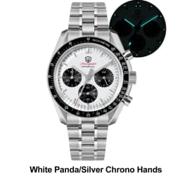 Watchdives New Wd1863 Quartz Men Watch VK63 Chronograph Bubble Sapphire Waterproof 39Mm Steel Top Brand Luxury Business Watch