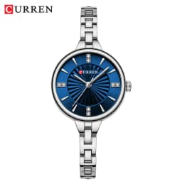 CURREN 9097 Top Brand Women's Quartz Watch Fashion Casual Gold Silver Waterproof Stainless Steel Strap Women's Elegant Watch