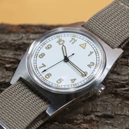 7120 Pilot's Mechanical Watch - 36mm Manual Winding, Retro Aviator Style for Men
