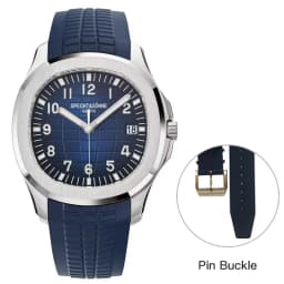 Specht&Sohne Brand Automatic Mechanical Watches Sports Wristwatches Green Sapphire Luminous 50M Waterproof Relogio Masculino