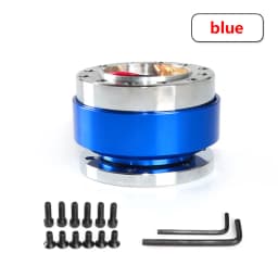 Universal Steering Wheel Snap Off Quick Release Hub Adapter Boss Kit 8 Colors Available