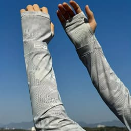 UPF50+ Cooling Arm Sleeves Loose Fit Sun Protection UV Cover for Men Women Driving Cycling Sports Accessories Cycling Uv Sleeve