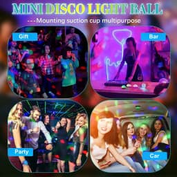 Portable Wearable Wrist Ambient Lamp Stage Light Disco Rechargeable LED Colorful Sound Control Lamp for Disco KTV Home Party Bar