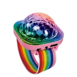 Portable Wearable Wrist Ambient Lamp Stage Light Disco Rechargeable LED Colorful Sound Control Lamp for Disco KTV Home Party Bar
