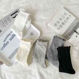 5 Pairs/Lot Women Hollow Mesh Tube Socks Ear Fungus Edge Socks Ins Trendy Spring Summer Loose Mouth Thin Style Girls Pile Socks