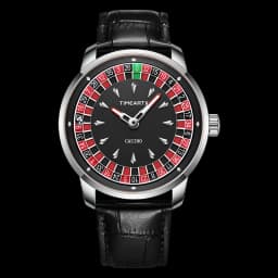 TIMEARTX Brand New Luxury Quartz Watches Man European Roulette Poker Game Wristwatch