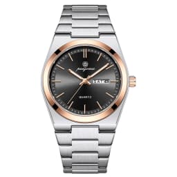PAAZOMU Ultra Thin Quartz Watch Men Women Minimalist Style Waterproof Luminous Wristwatch Comfortable Strap Daily Office Gift