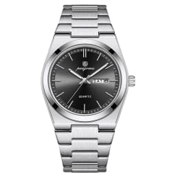 PAAZOMU Ultra Thin Quartz Watch Men Women Minimalist Style Waterproof Luminous Wristwatch Comfortable Strap Daily Office Gift