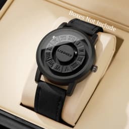 Fashion Magnetic Suspension Men Watches Casual Sports Roma Dial Wristwatches For Mens Clock(Without Box)