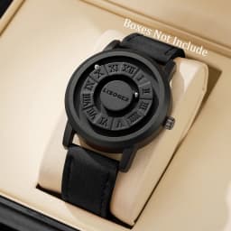 Fashion Magnetic Suspension Men Watches Casual Sports Roma Dial Wristwatches For Mens Clock(Without Box)