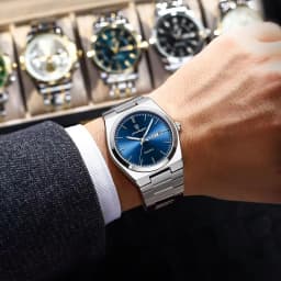 POEDAGAR Luxury Watches For Men Stainless Steel Waterproof Luminous Man Watch Date Week Fashion Casual Men's Quartz Watch Reloj