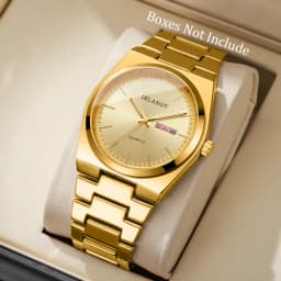 Luxury Men Business Watches Calendar Quartz Wristwatches For Mens Clock Reloj Hombre(Without Box)