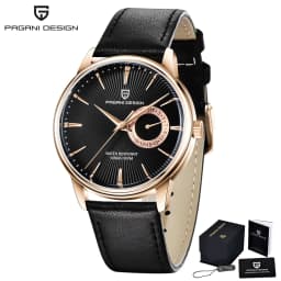Original PAGANI DESIGN 1654 Fashion Casual Sports Watch Men Military Watch Stainless Steel Waterproof Quartz Watch Reloj Hombre