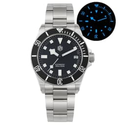 San Martin SN0121TE Titanium Diving Watch ST2130 Automatic Movement Watches Grade5 Titanium 120 Click Waterproof 300m Wristwatch