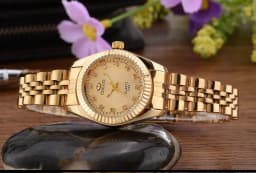 CHENXI Brand Top Luxury Ladies Golden Watch for Women Clock Female Women's Dress Rhinestone Quartz Waterproof Wristwatches