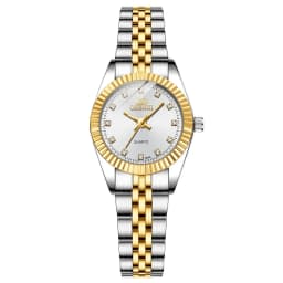 CHENXI Brand Top Luxury Ladies Golden Watch for Women Clock Female Women's Dress Rhinestone Quartz Waterproof Wristwatches