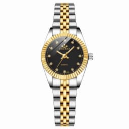CHENXI Brand Top Luxury Ladies Golden Watch for Women Clock Female Women's Dress Rhinestone Quartz Waterproof Wristwatches