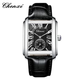 CHENXI 8216 Hot Selling Top Brand Business Men's Watch Quartz Military Calendar Waterproof Men's Leather Strap Elegant Clock