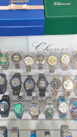 CHENXI 8216 Hot Selling Top Brand Business Men's Watch Quartz Military Calendar Waterproof Men's Leather Strap Elegant Clock