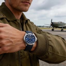 Men Automatic Watch Pilot Business Classic Military Mechanical Watches vintage Date Leather Waterproof Luminous Gift for You