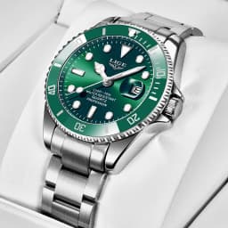 LIGE Top Brand Luxury Fashion Diver Watch Men 30ATM Waterproof Date Clock Sport Watches Mens Quartz Wristwatch Relogio Masculino
