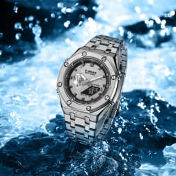 Fashion Casual Business Quartz Watch Waterproof Wristwatch Mens Sports Watches Business Man Electronic Watch Multi Functional
