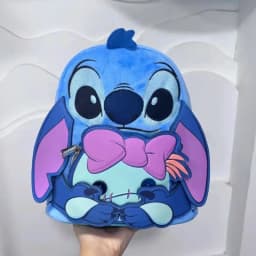 Loungefly Mini Backpack Cosplay Womens Double Strap Shoulder Bag Purse Lilo & Stitch