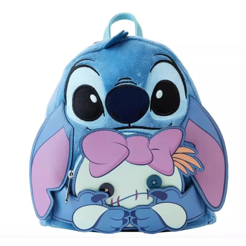 Loungefly  Mini Backpack Cosplay Womens Double Strap Shoulder Bag Purse Lilo & Stitch