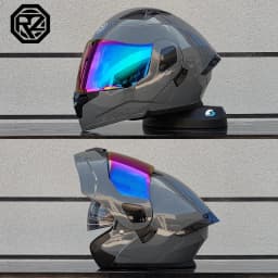 ORZ Personalised Motorcycle Full Face Helmet Men Women Fashion Dual Lens Helmets Motocross Racing Modular Flip Up Casco Moto