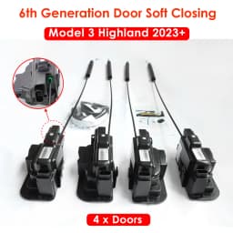 2026 Update Soft Closing for Tesla Model 3 Y 3 Highland New Y Juniper YL 4-Door Anti Pinch Auto Electric Suction Door Softclose