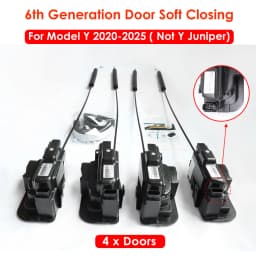 2026 Update Soft Closing for Tesla Model 3 Y 3 Highland New Y Juniper YL 4-Door Anti Pinch Auto Electric Suction Door Softclose