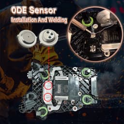 TRANSPEED Pair 0DE 0GC DQ380 DQ381 DQ500 Transmission Pressure Sensor Control Unit TCM TCU 725.0 For Audi Q3 VW Scirocco Tiguan