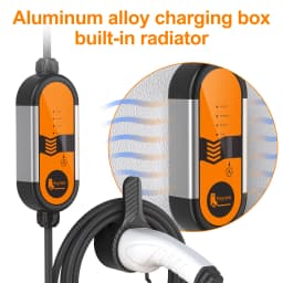 Feyree Portable EV Charger Type2 IEC62196-2 16A EVSE Charging Cable Type1 SAE J1772 EU Plug Controller Wallbox for Electric Car