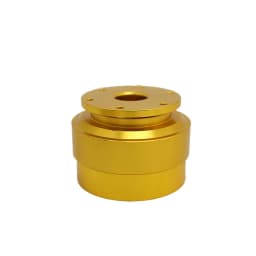 70mm 6 Hole Racing Simulator Game Steering Wheel Quick Release Hub Adapter For MOZA Simagic M10 A/Mini Euro Truck