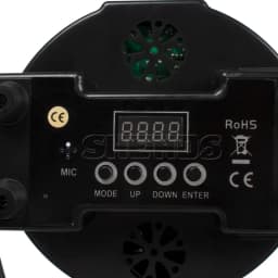 SHEHDS 7X12W RGBW / 7x18W RGBWA+UV LED Flat Par Light Mobile Plug Ultra-Quiet Fan Family Birthday Party Theater Stage Lighting