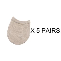 10 Pieces = 5 Pairs Forefoot Half Foot Toe Socks Women Summer Invisible Socks Cover Female Breathable No Show Socks Candy Color